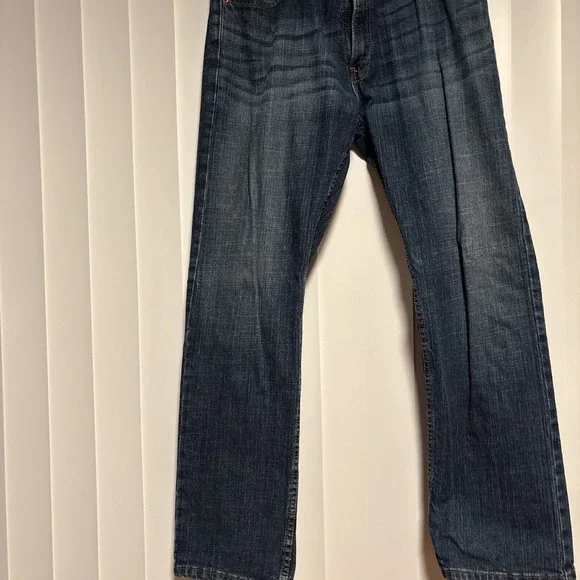 Levis Signature Jeans Men's size 36x 32 Straight Leg Stretch Denim - Picture 5 of 10